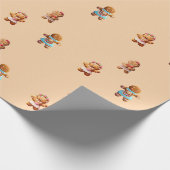 Papier Cadeau Pain d'épices Maman mignonne (Coin)