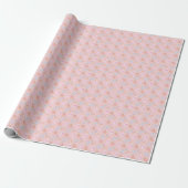 Papier Cadeau Pain d'épices rose Wonderland Wrapland Papier (Déroulé)