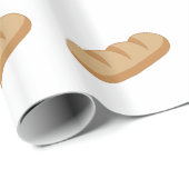 Papier Cadeau Pain français (Coin rond)