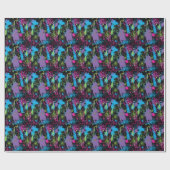 Papier Cadeau Paint Splater (Plat)