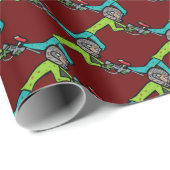 Papier Cadeau Paintball (Coin rond)