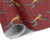 Papier Cadeau Paintball (Coin rond)