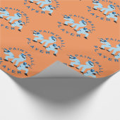 Papier Cadeau paintball players (Coin)