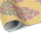 Papier Cadeau paisley 1b - Wrapping Paper (Coin rond)