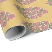 Papier Cadeau paisley 1c - Wrapping Paper (Coin rond)