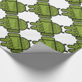 Papier Cadeau Paisley Character pour le robot Android™ (Coin)