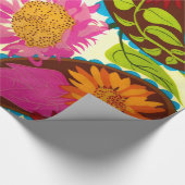 Papier Cadeau Paisley floral (Coin)