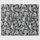 Papier Cadeau Paisley Pattern (Plat)