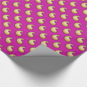 Papier Cadeau Paisley violet royal (Coin)