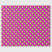 Papier Cadeau Paisley violet royal (Plat)