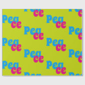 Papier Cadeau Paix (Plat)