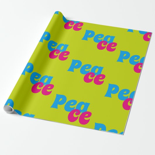 Papier Cadeau Paix (Déroulé)