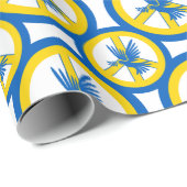 Papier Cadeau Paix (Coin rond)