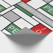 Papier Cadeau Paix, amour, joie (Coin)