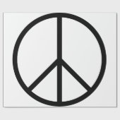 Papier Cadeau Paix (CND) (Plat)