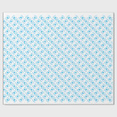 Papier Cadeau Paix du monde avec la colombe (Plat)