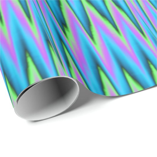 Papier Cadeau Paix ~ Feuille (Coin rond)