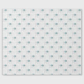Papier Cadeau Paix mondiale stylée chic moderne simple (Plat)
