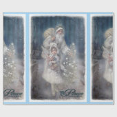 Papier Cadeau Paix sur Terre (Plat)