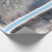 Papier Cadeau Paix sur Terre (Coin)