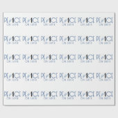 Papier Cadeau Paix sur terre avec l'enveloppe de Noël de Fox (Plat)