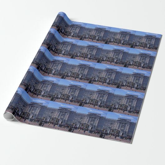 Papier Cadeau Palais de Buckingham (Déroulé)