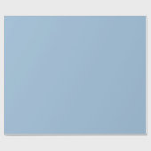 Papier Cadeau Pale bleu ciel couleur solide impression (Plat)