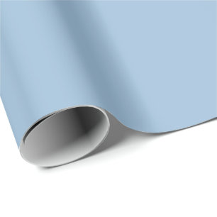 Papier Cadeau Pale bleu ciel couleur solide impression