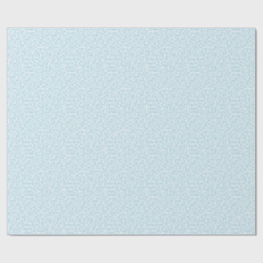 Papier Cadeau Pale Blue and White Abstract (Plat)