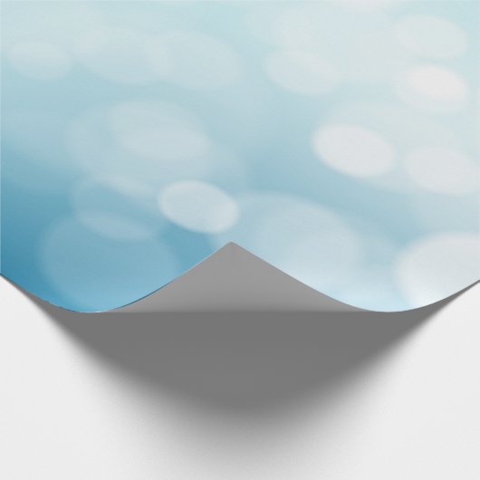 Papier Cadeau Pale Blue Christmas (Coin)