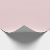 Papier Cadeau Pale Blush Pink Solid (Coin)
