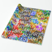 Papier Cadeau Palette de couleurs (Déroulé)