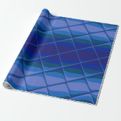 Papier Cadeau palette indigo (Déroulé)