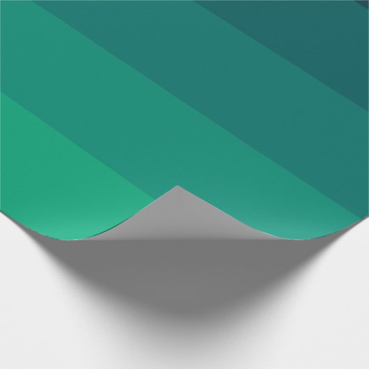 Papier Cadeau Palette rayures vertes (Coin)