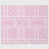 Papier Cadeau Palm Beach Trellis (Plat)