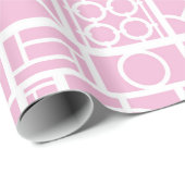 Papier Cadeau Palm Beach Trellis (Coin rond)