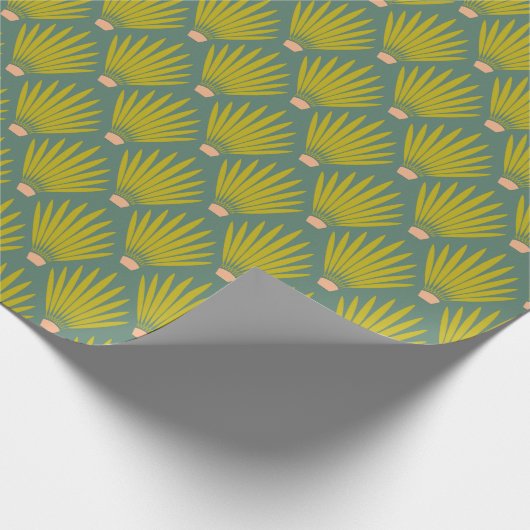 Papier Cadeau Palm du sud-ouest Feuilles Yucca Plante (Coin)