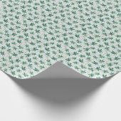 Papier Cadeau Palme de queue de boeuf tropicale (Coin)