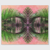 Papier Cadeau Palmiers royaux d'Hawaï (Plat)
