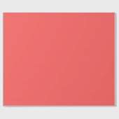 Papier Cadeau Pamplemousse Couleur Uni (Plat)