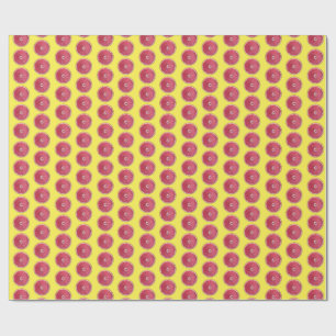 Papier Cadeau Pamplemousse rouge juteux