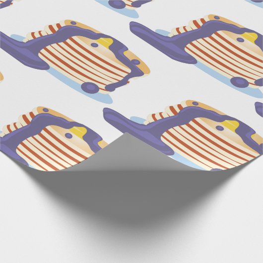 Papier Cadeau Pancake Stack (Coin)