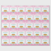 Papier Cadeau Pancakes et pyjamas (Plat)