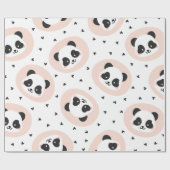 Papier Cadeau Panda (Plat)