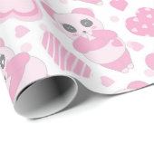 Papier Cadeau Panda (Coin rond)