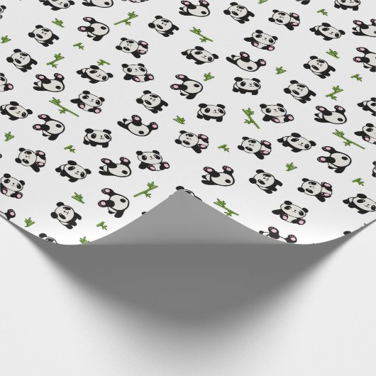 Papier Cadeau Panda (Coin)