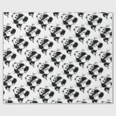 Papier Cadeau Panda à mâcher (Plat)
