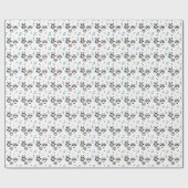 Papier Cadeau Panda Band - 1000Pandas par Amanda Roos (Plat)