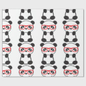 Papier cadeau Panda Bear (Plat)
