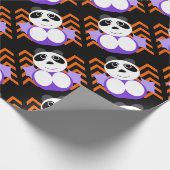 Papier Cadeau Panda chinois halloween (Coin)